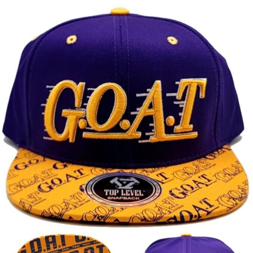 Los Angeles Top Level G.O.A.T. Snapback Hat